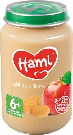 Hami přesnídávka Jablka s piškoty od uk. 6. měsíce 190g porovnat ceny
