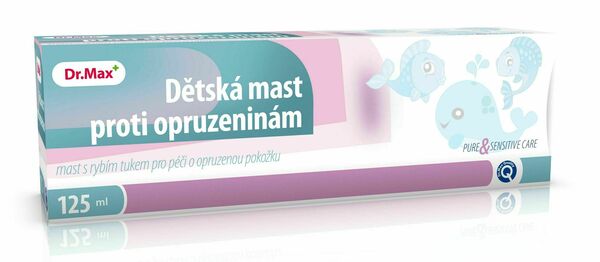Dr.Max Dětská mast proti opruzeninám 125 ml porovnání ceny