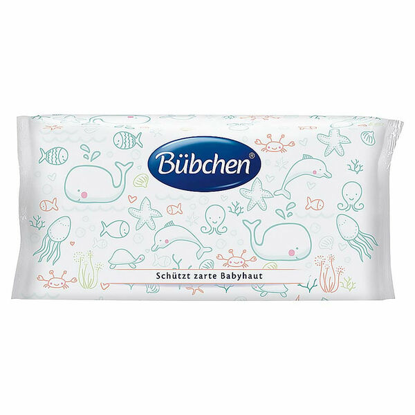 BÜBCHEN Baby vlhké ubrousky 4 x 52 ks porovnat ceny