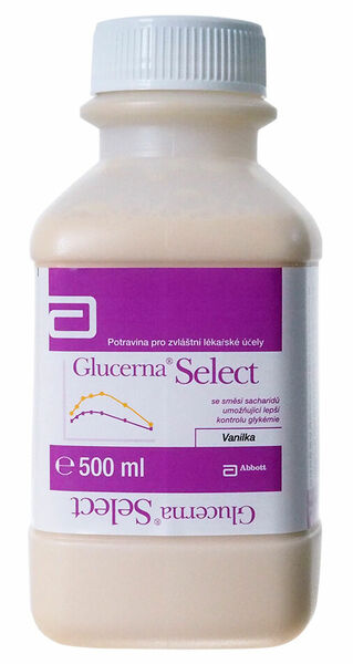 Glucerna Select Vanilková příchuť perorální roztok 500ml porovnat ceny