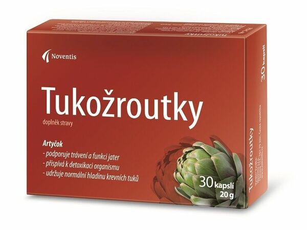 Noventis  Tukožroutky 30 kapslí porovnat ceny