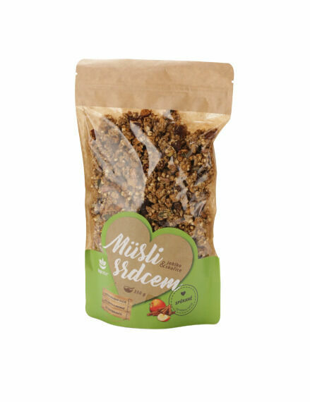 Topnatur Müsli srdcem Jablko&Skořice 350g porovnat ceny