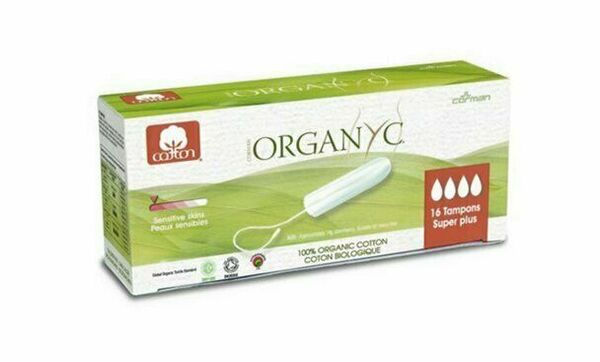 Organyc  Menstruační tampony z biobavlny SUPER PLUS 16 ks porovnat ceny