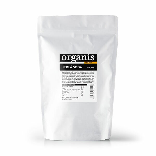 ORGANIS Jedlá soda 1000 g porovnat ceny