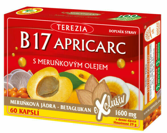 Terezia B17 APRICARC s meruňkovým olejem 50+10 kapslí porovnat ceny