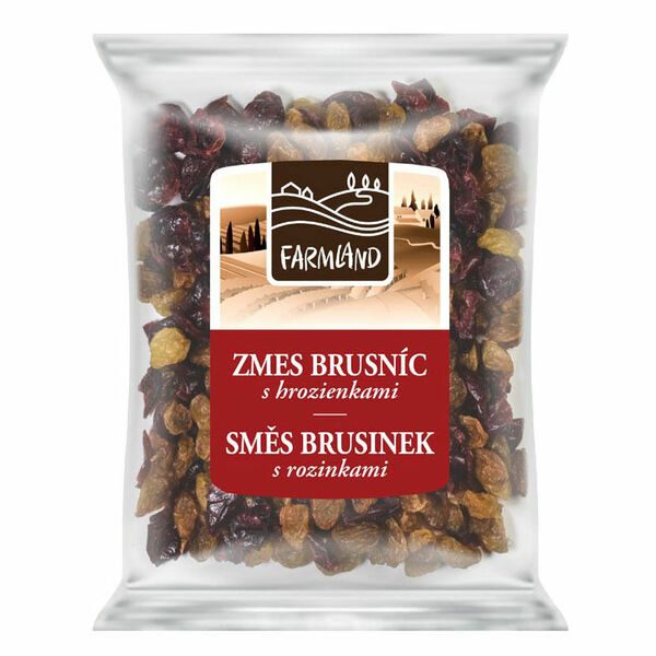 Farmland Směs brusinek s rozinkami 100g porovnat ceny