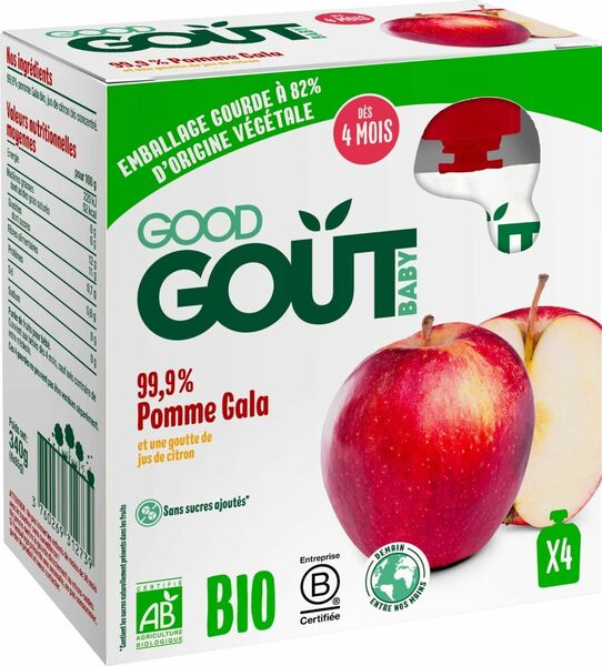 Good Gout BIO Jablko 4x85g porovnat ceny