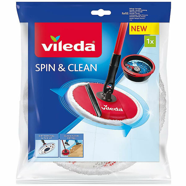 VILEDA Spin & Clean náhrada k mopu porovnat ceny