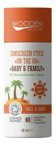 WoodenSpoon Opalovací krém v tyčince pro děti Baby & Family SPF 45+ 60ml porovnat ceny