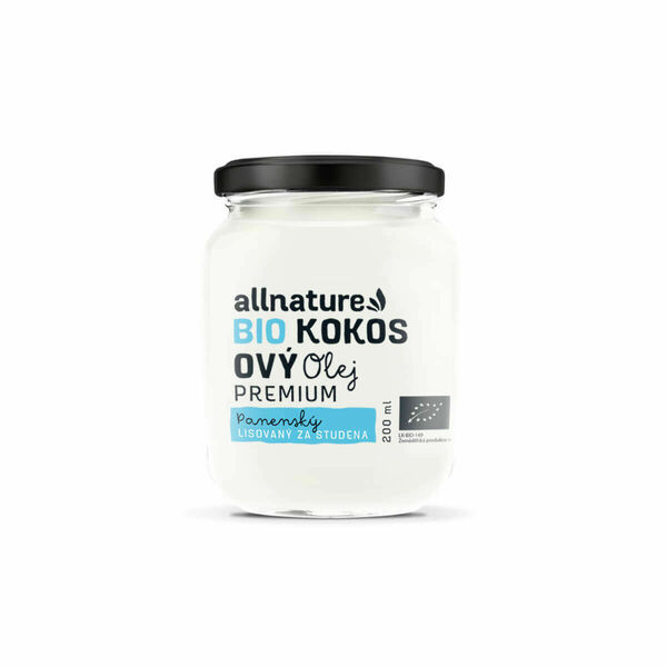 Allnature Kokosový olej BIO 200ml porovnat ceny