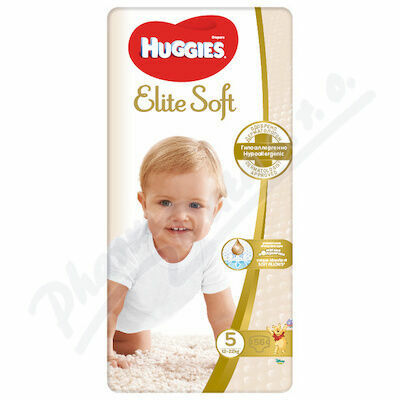 HUGGIES Elite Soft 5 12-22kg 56ks porovnat ceny