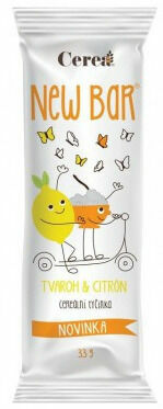 New Bar Cereální tyčinka tvaroh a citron 28g porovnat ceny
