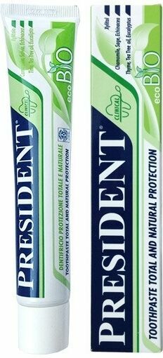 PresiDENT BIO zubní pasta 75ml porovnat ceny