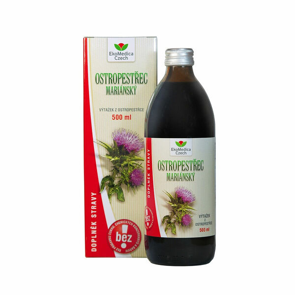 EKOMEDICA Ostropestřec mariánský 500 ml porovnat ceny