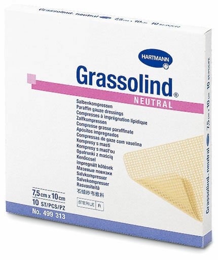 Kompres Grassolind ster.10x10cm 10ks porovnat ceny