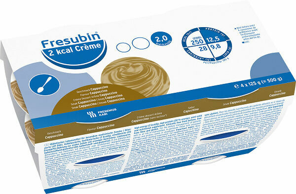 Fresubin 2 kcal Creme Cappuccino por.sol.4x125g porovnat ceny