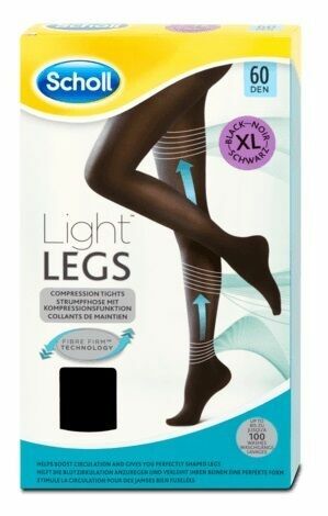 Scholl Light LEGS Kompresní punčochové kalhoty vel.XL černé porovnat ceny