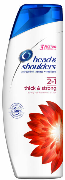Head & Shoulders šampón 2v1 Thick & Strong 360ml porovnat ceny