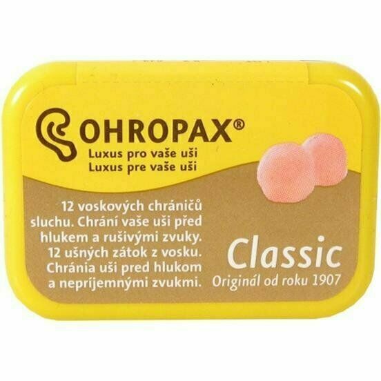 Chránič sluchu Ohropax Classic 12ks porovnat ceny