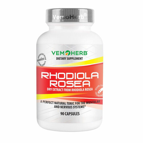 VemoHerb Rhodiola Rosea 90 kapslí porovnat ceny