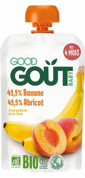 Good Gout BIO Meruňka s banánem 120g porovnat ceny