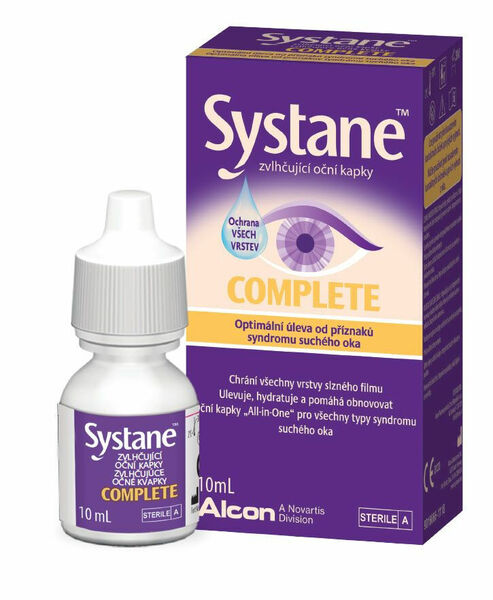 Systane Complete zvlhčující oční kapky 10 ml porovnat ceny