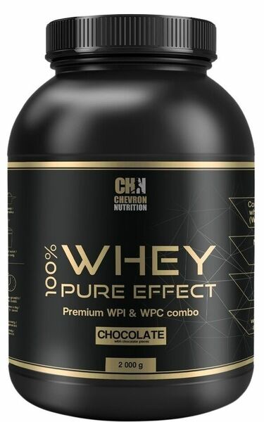 Chevron Nutrition 100 % Whey Pure Effect čokoláda 2000g porovnat ceny