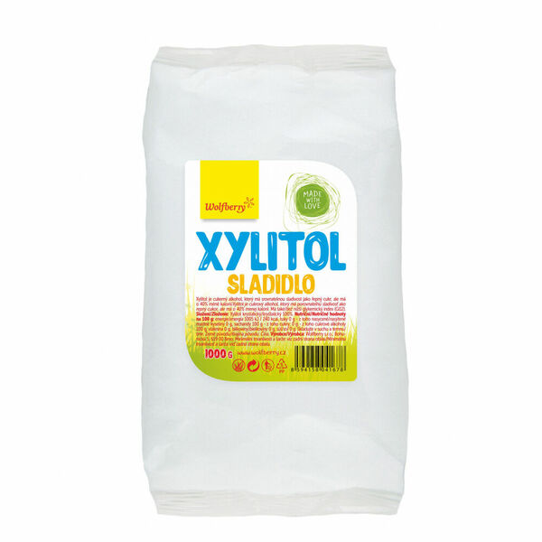 WOLFBERRY Xylitol sladidlo v sáčku 1000 g porovnat ceny