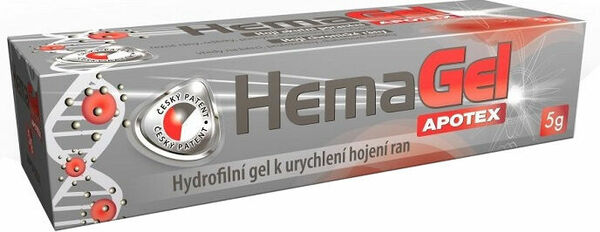 Hemagel hydrofilní gel na rány 5g porovnat ceny
