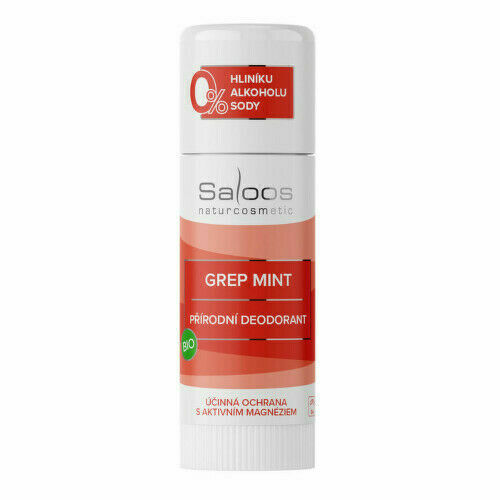 Saloos Bio přírodní deodorant Grep mint 60g porovnat ceny