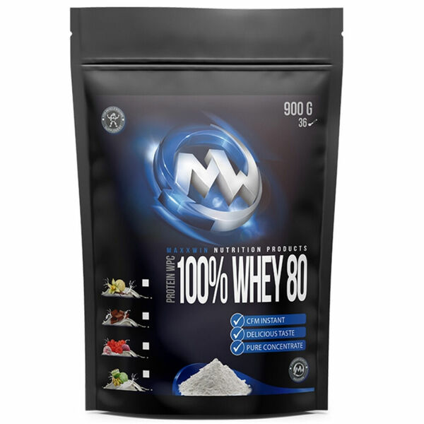 MAXXWIN 100% Whey protein 80 vanilka 900 g porovnat ceny