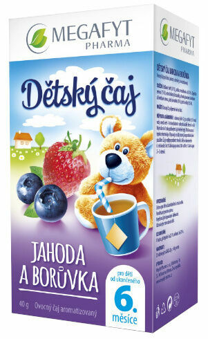 Megafyt Dětský čaj jahoda a borůvka 20x2g porovnat ceny
