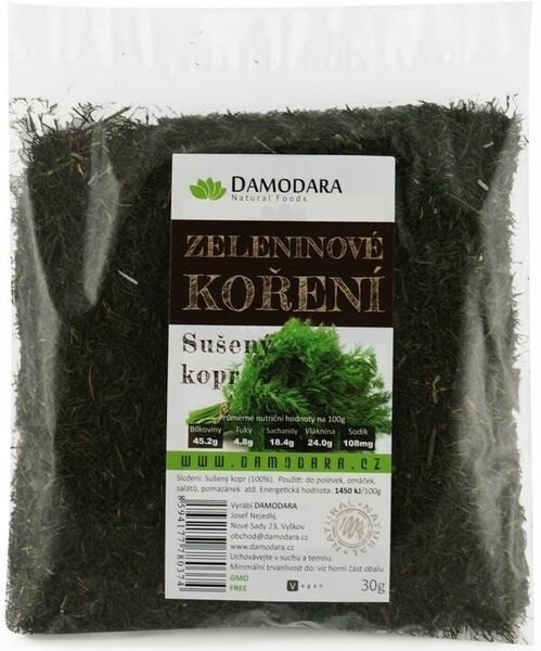 Damodara Kopr 30g porovnat ceny