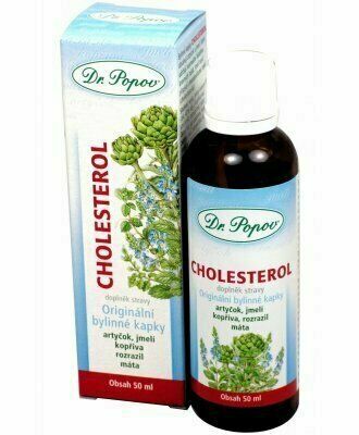 Dr.Popov Cholesterol bylinné kapky 50ml porovnat ceny