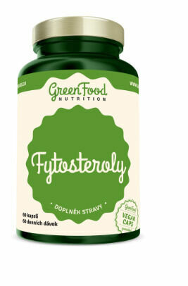 GreenFood Nutrition Fytosteroly 60cps porovnat ceny