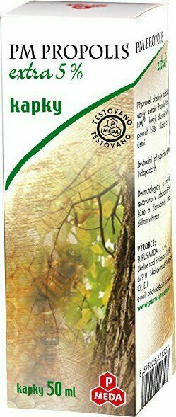 PMeda  Propolis extra 5% kapky 50ml porovnat ceny