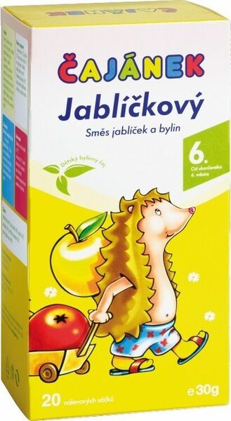 Čajánek Jablíčkový porcovaný n.s.20x1.5g porovnat ceny