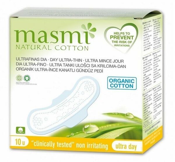 Vložky MASMI ULTRA DAY z organické bavlny 10ks porovnat ceny