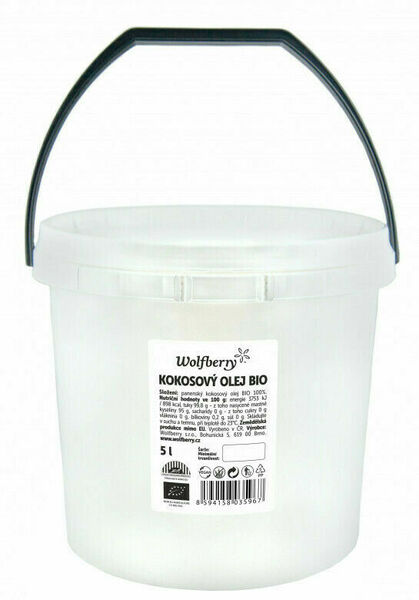 Wolfberry Panenský kokosový olej BIO 5000ml porovnat ceny