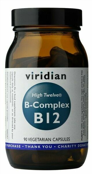 Viridian B-Complex B12 High Twelwe® 90kapslí porovnat ceny