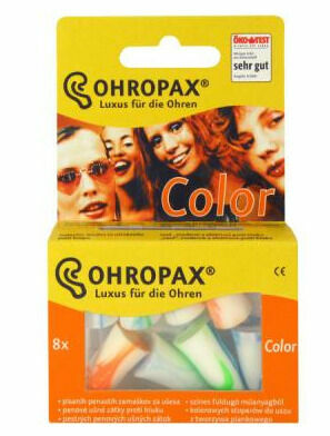 Chránič sluchu Ohropax Color 8ks porovnat ceny