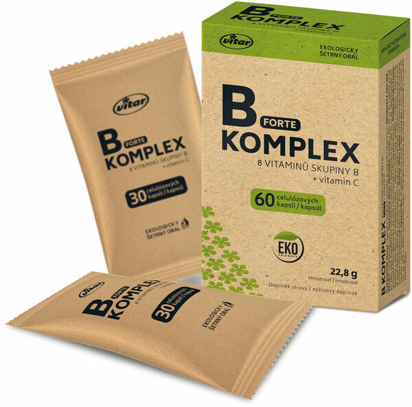 VITAR B - komplex Forte EKO 60 kapslí porovnat ceny