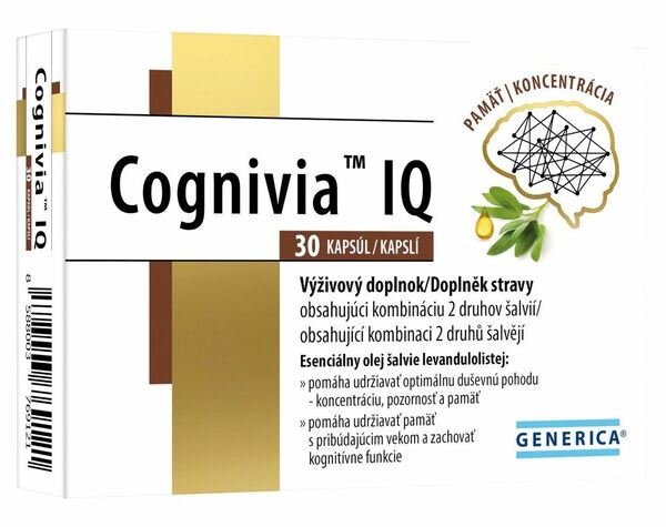 Generica Cognivia IQ 30 kapslí porovnat ceny