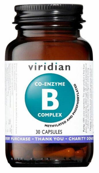 Viridian Co-enzyme B Complex 30kapslí porovnat ceny