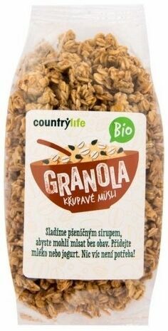 Country Life Granola - Křupavé müsli BIO 350g porovnat ceny
