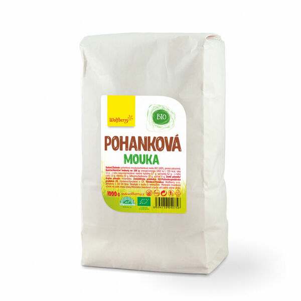 WOLFBERRY Pohanková mouka 1000 g BIO porovnat ceny