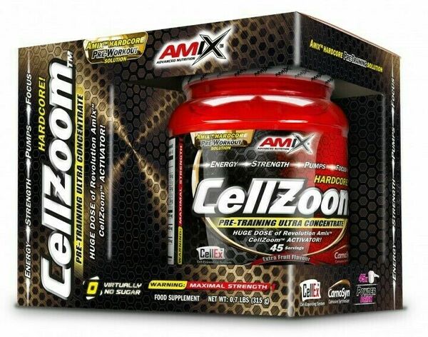 Amix CellZoom® Hardcore Activator, blue raspberry, 315g porovnat ceny
