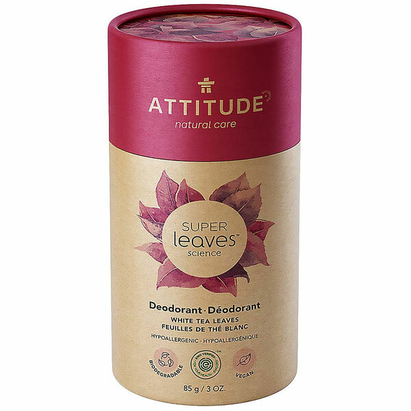 ATTITUDE Přírodní tuhý deodorant Super leaves Listy bílého čaje  85 g porovnat ceny