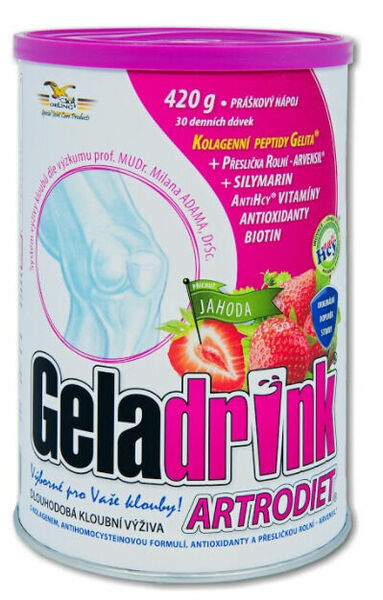 Geladrink Artrodiet Nápoj jahoda 420g porovnat ceny