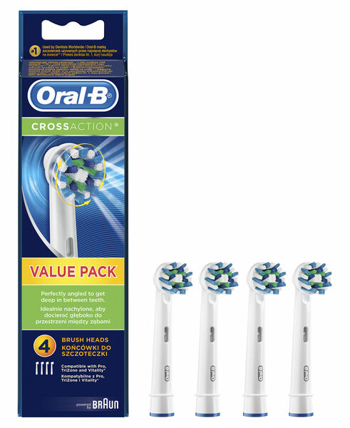 Oral-B EB 50-4 Cross Action Náhradní hlavice 4ks porovnat ceny